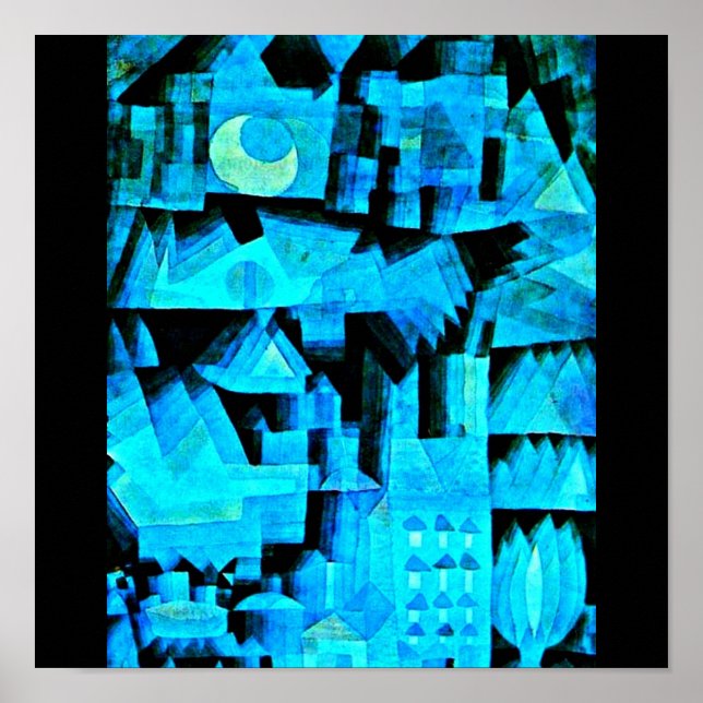 Poster-Klassisk/Vintage-Paul Klee 100 Poster (Framsidan)