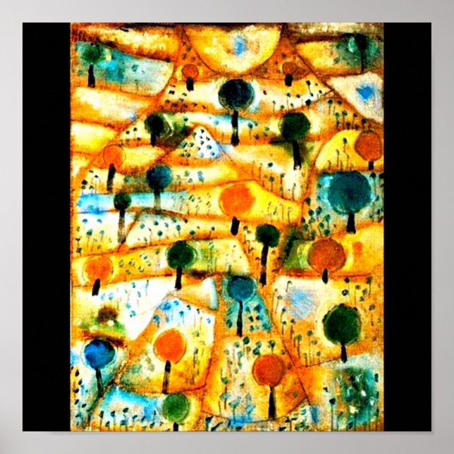 Poster-Klassisk/Vintage-Paul Klee 101 Poster (Framsidan)