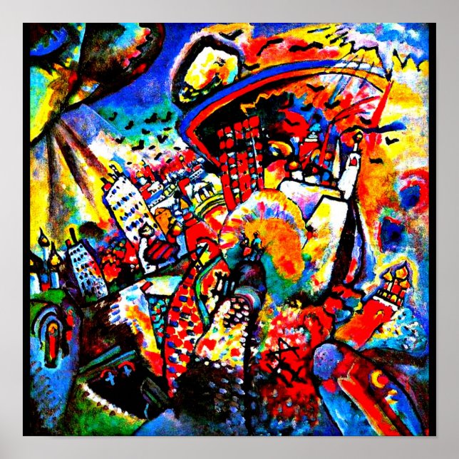 Poster-Klassisk/Vintage-Wassily Kandinsky 14 Poster (Framsidan)