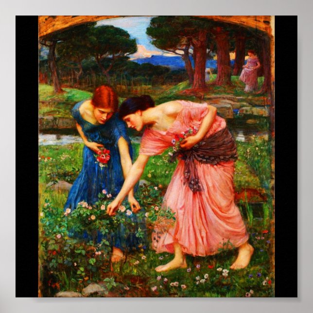 Poster-Klassiskt Art-Waterhouse 18 Poster (Framsidan)