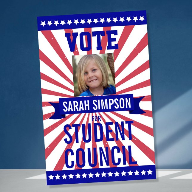 poster klassordförande, student rådet (Skapare uppladdad)