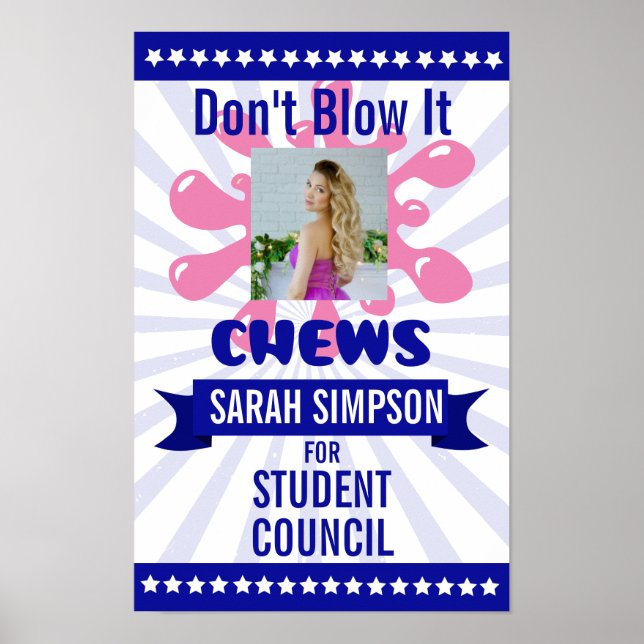 poster klassordförande, student rådet (Framsidan)