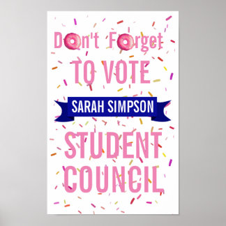 poster klassordförande, student rådet