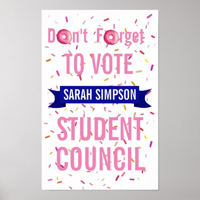 poster klassordförande, student rådet (Framsidan)