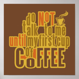 POSTER KOFFET FÖRST