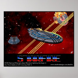 Poster KON Hiarnow'Kharnak-bildskärmar vid AP-5