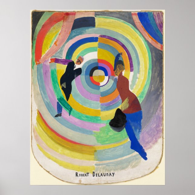 Poster konst: Robert Delaunay  (Framsidan)
