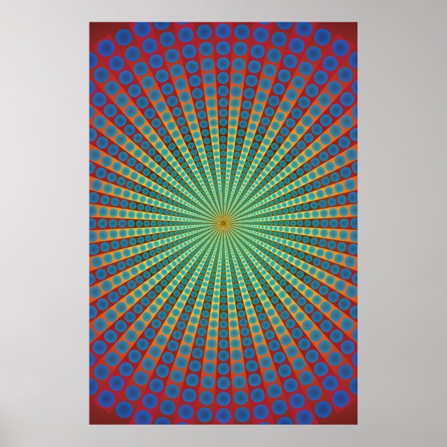 Poster: Kultur: Psykedelisk konst Poster (Framsidan)