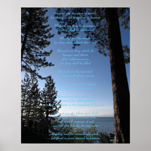 Poster—Kustbeatituder Poster (Framsidan)
