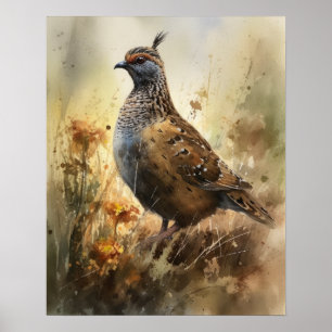 Poster kvail Farm Animal Art-utskrift