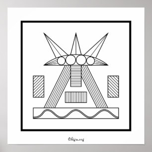 Poster kvinnlig symbol