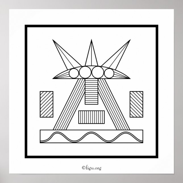 Poster kvinnlig symbol (Framsidan)