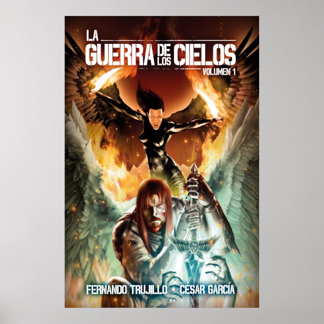 Poster 'La guerra de los Cielos' (Framsidan)