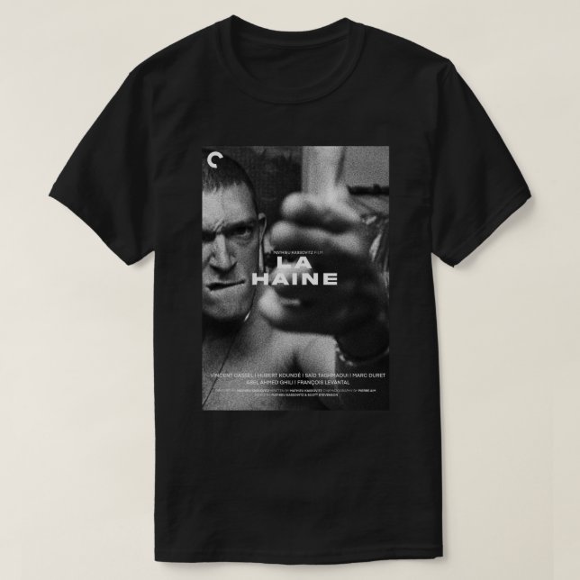 POSTER LA HAINE-Poster T Shirt (Design framsida)