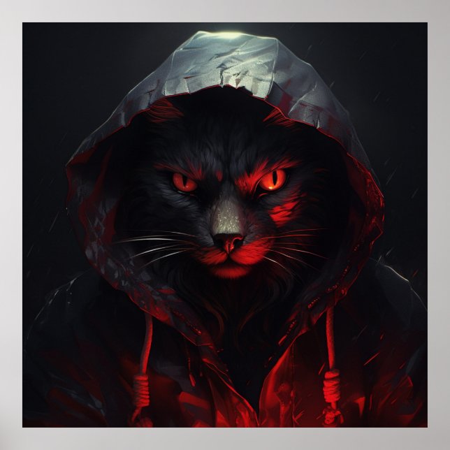 Poster La mystérieuse peur des chats (Framsidan)