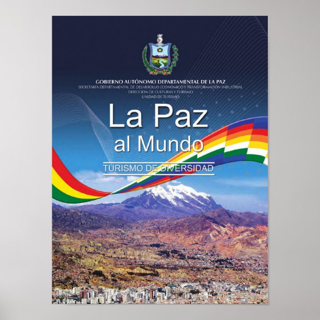 Poster La Paz al Mundo (Framsidan)
