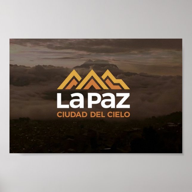 Poster  La Paz ciudad del cielo (Framsidan)