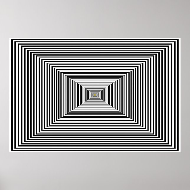 Poster - Lätt optisk illusion (Framsidan)