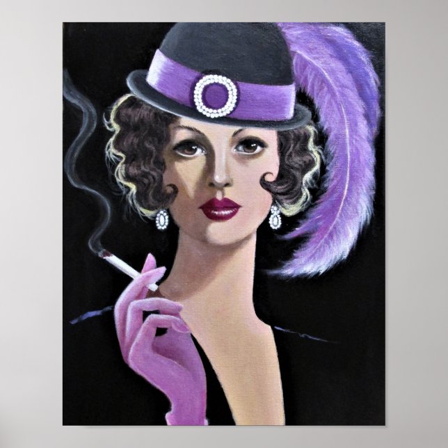 Poster Lavender Elegance (Framsidan)