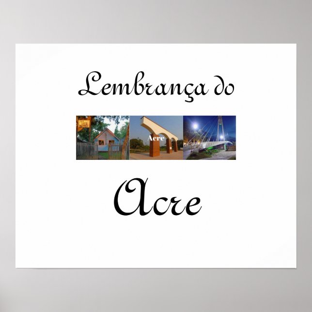 Poster lembrança do Acre (Framsidan)