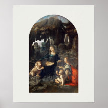 POSTER: Leonardo da Vinci: STEN VIRGIN