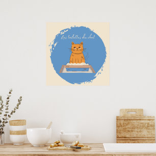 Poster, Les Toilettes Du Chatta Poster