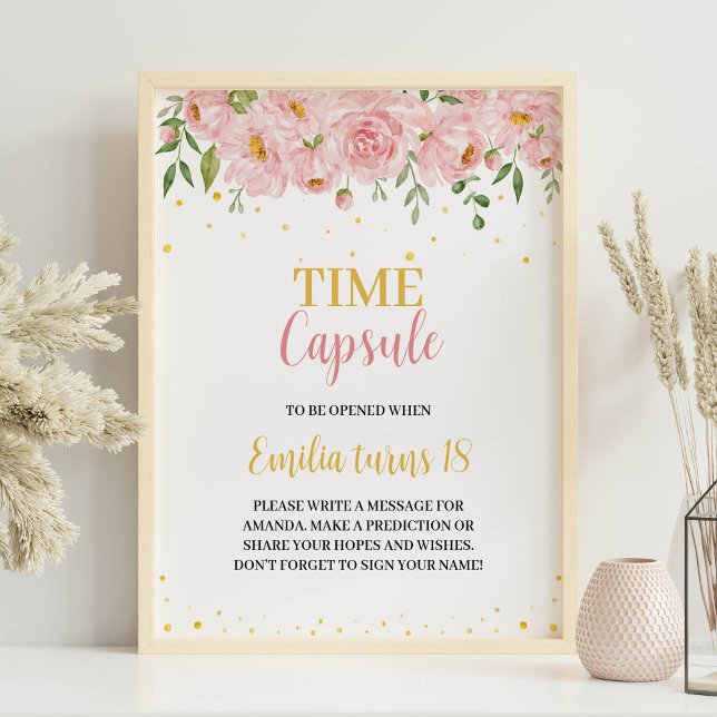 Poster lilla miss Onederful Birthday Time Capsule (Skapare uppladdad)