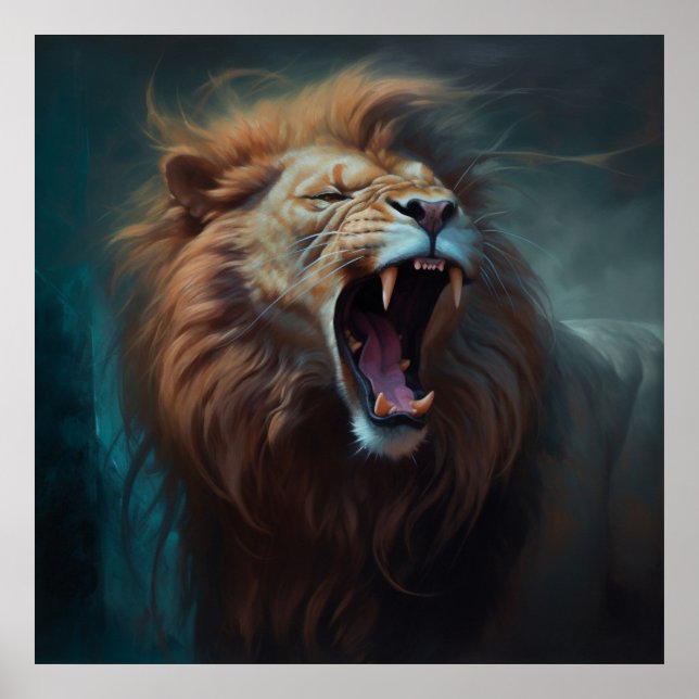 Poster Lion Feu (Framsidan)