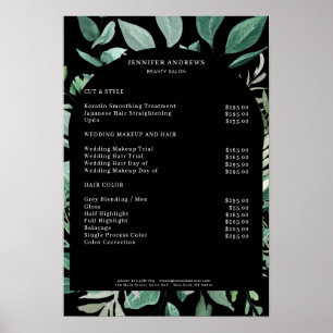 Poster lista över lösta Prisa objekt