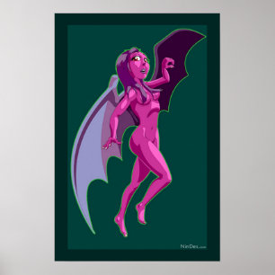 Poster liten utskrift av vind-freak