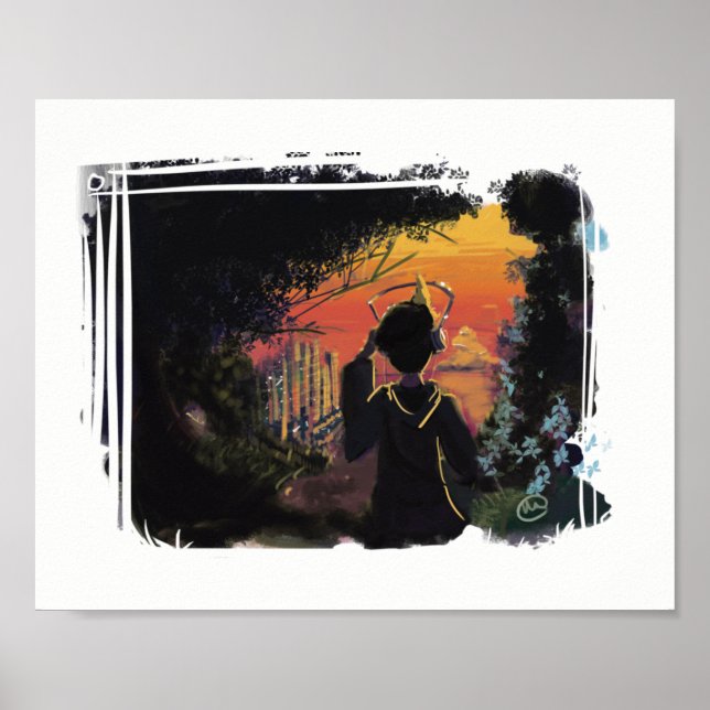 Poster - lo- fi sunset by micgurro (Framsidan)