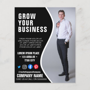 poster logotyp för BUSINESS anpassningsbar Flygblad
