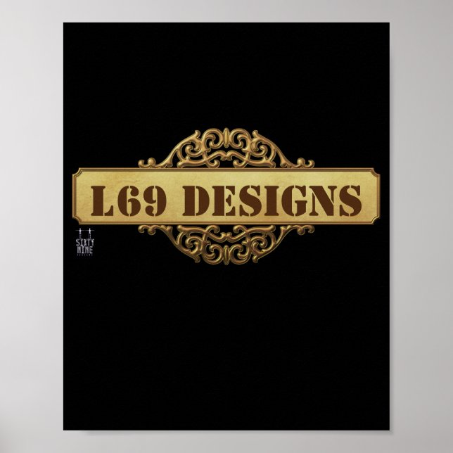 poster logotypen "L69-design" (Framsidan)