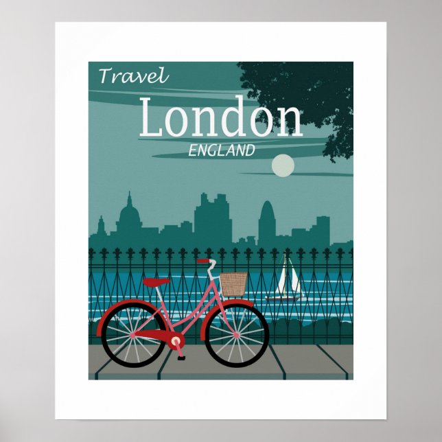 Poster - London England UK (Framsidan)