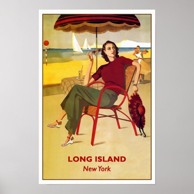 Poster - Long Island New York (Framsidan)