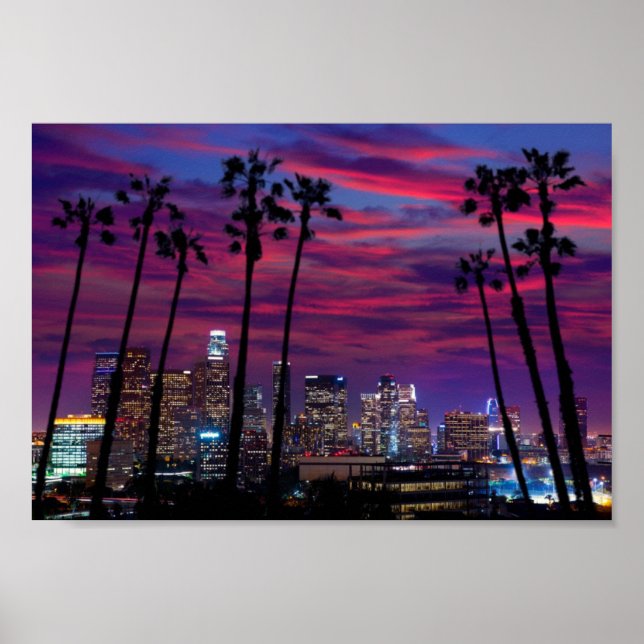 Poster - Los Angeles Sunset (Framsidan)