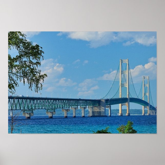Poster Mackinac Bridge (Framsidan)