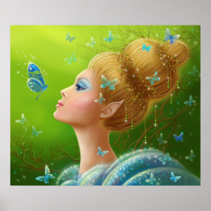 Poster "Magic butterflies"