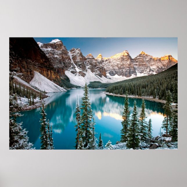 Poster majestät bergsvy (Framsidan)