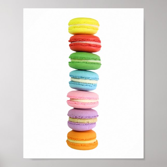 Poster makaroner (Framsidan)