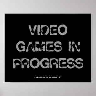 Poster mall för videospel