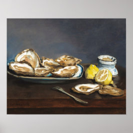 POSTER: MANET : OYSTER : 1864-65 POSTER