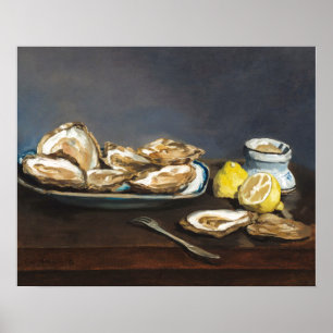 POSTER: MANET : OYSTER : 1864-65 POSTER