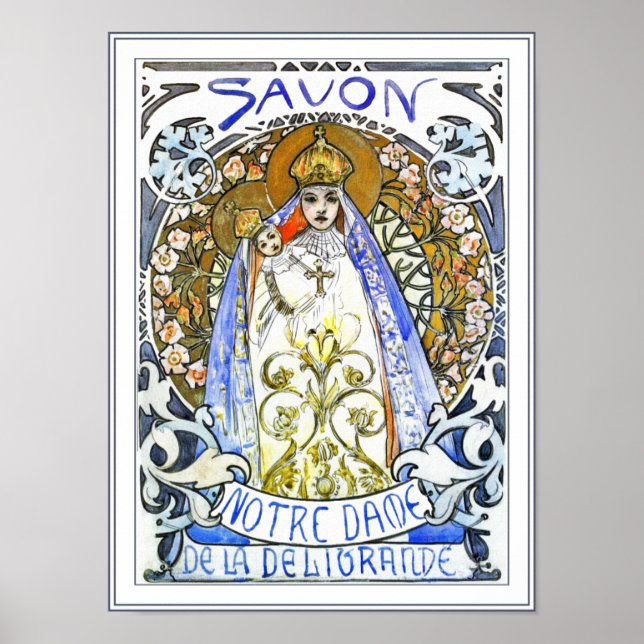 Poster många utskrifter: Savon Notre-Dame (Framsidan)