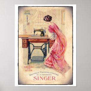 POSTER "MÁQUINA DE COSTURA"