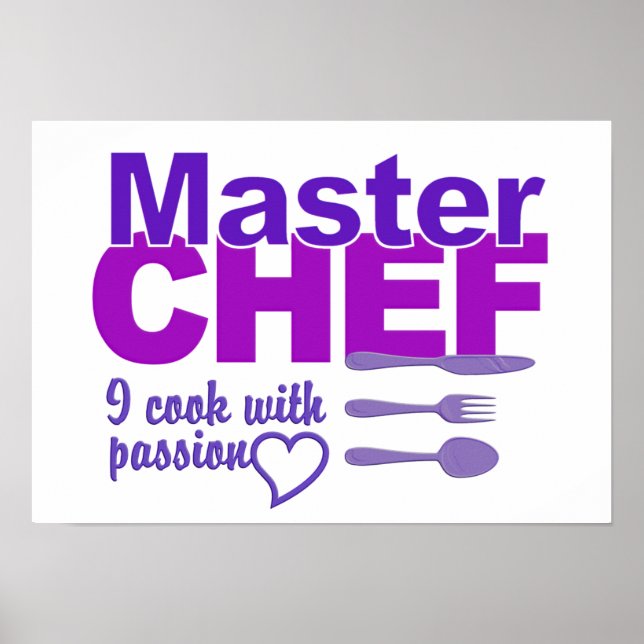 Poster Master Chef (Framsidan)