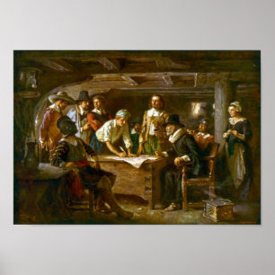 Poster Mayfloweren kompakt Jean Leon Ferris