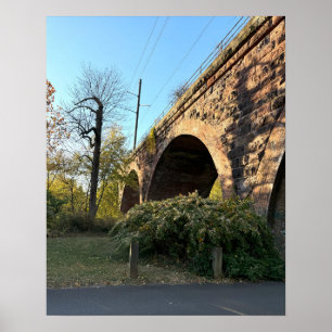 Poster med Arched Bridge Photo