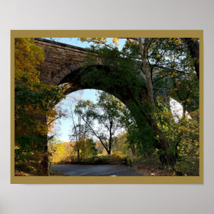 Poster med Arched Bridge Photo