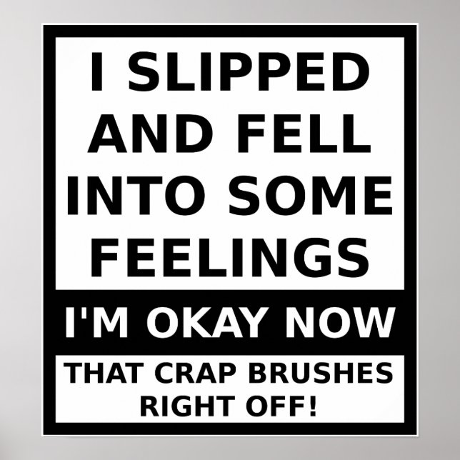 Poster med att försvinna i vissa funktioner (Framsidan)